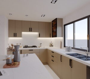 مطابخ الألومنيوم لمقاومة الرطوبة