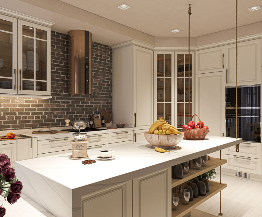 جزيرة المطبخ