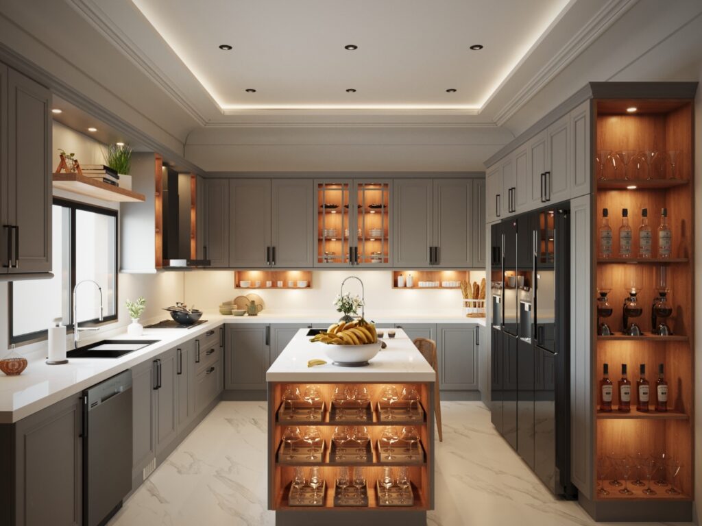 إضاءة المطابخ